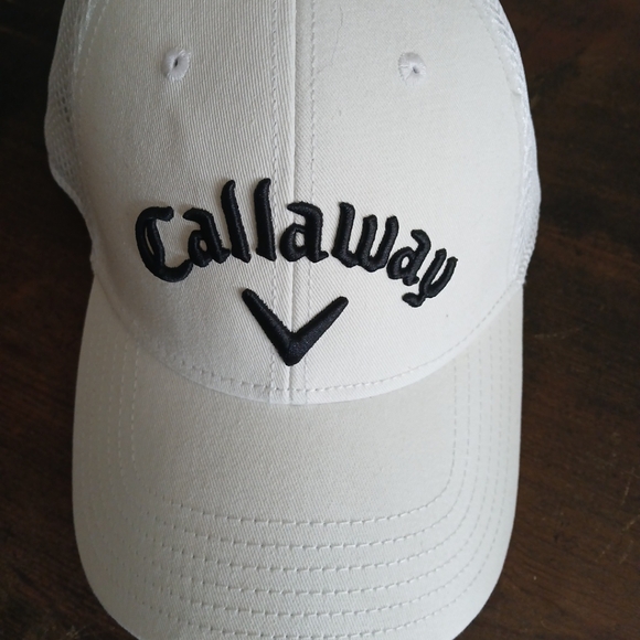Callaway Golf Hat White CA#55666 - Picture 1 of 5